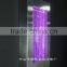 Wall mounted LED water bubble wall, stainless steel frame bubble panel