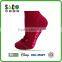 pink black snow pattern pink black stripe red cotton knee high sports socks