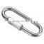 Various type zinc plated quick link metal quick connector links
