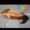 Road construction 800mm arrow LED traffic signal flashing warning light