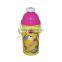 Popular Pop up cover water bottles with straw for kids