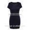 New Fashion Embellished Short Sleeve Bodycon Dress Semi Formal Cocktail Women Dress