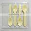 Fancy Spoon Shaped Chocolate , Dark / Milk Chocolate Candy