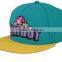 Wholesale Snapback Cap With Woven Label Patch Custom Plain Flat Bill Snapback Caps