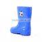 High quality football pattern pvc rain boots cheap pvc rain shoes for boys