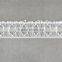 unexceptionable 3.5cm in white color crochet lace trim embroidery polyester lace trim indian saree border lace trim