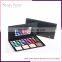 Mineral material 44 color pressed glitter eyeshadow makeup palette can oem