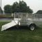 Hot Dip Galvanize Caged Trailer .Garden trailer .Farm trailer /Car tiping trailer