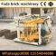 QT40-3A Mobile Semi Automatic Concrete Hollow Blocks Machine in Papua New Guinea