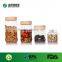 Free samples pet material bottle nuts food storage plastic jar 250g cheap clear empty jam jar