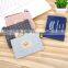 Concise style/Custom various designs jute canvas retro coin purse