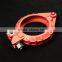 Hot sale concrete pump pipe snap clamp for Putzmeister