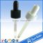 pipette dropper with olive oil for woman skin care