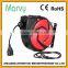 230V mini cord reel extension cord safety lock