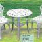 HuangYan Plastic Folding Garden Table and Chair