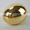 High quality decorative ceremic shinny golden egg