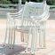 living room heavy-duty aluminum dining round table and chair set furniture