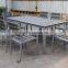 outdoor polywood dining set, polywood dining table chair set AS-3708 set