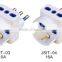 Italian ac dc electrical multi 3 round pin 16a industrial male and female plug socket adaptor socket