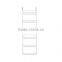 5 foot over door storage rack/ 5-Foot Vinyl Covered Steel Over door Storage Basket Rack