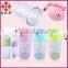 250 ML Single Wall Plastic Clear Drinking Water Bottle With Lid