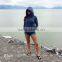 Wholesale Trendy Side Pocket Hoodie for Women Oversized Gym Sweatshirts Personalized Jersey Plain Dyed Apparel for Female