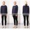 2016 fashion design Autumn fleece cotton sweatershirts Full zipper hoody wholesale women hoodies