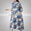 2017 Newest Fancy Summer Ladies Branded Wholesale African Dress With SGS Certifaction
