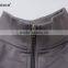 100% Nylon Men's Collar Zipper Gray Jacket