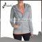 Women long sleeve jackets 100% cotton fancy jackets