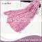 Wholesale hot design lady print double lace scarf