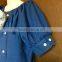 Summer children frocks designs one piece girls clothing baby puff sleeve cotton dress