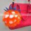 Fox fur pineapple ball bag pendant ornaments really fur fur dead rabbit car ornaments bedroom furnishings