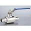 Stainless Steel Sanitary Straight Welded Ball Valve