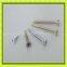 C1022 oval head yellow zinc plated chipboard screw
