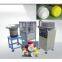 Plastic cap closing/assembly machine