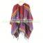 Shawl Scarf Tribal Fringe Hoodies Jacket Ethnic Warm Cardigans For Women blankets Cape shawl Ponchos and Capes