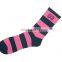 new design striped anti-slip sport socks