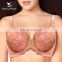China Factory Direct Sale Underwired Push Up Plus Size Bra