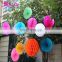 A08PH Paper Honeycomb Ball Wedding Stage Backdrop Decoration