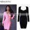 2017 Hot Sales lady evening Cocktail dresses bodycon tight women clothing wholesale sexy bandage dress