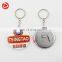 bottle opener with keychain material of 58mm use badge machine to make Factory direct sale