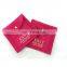 custom pink wholesale button velvet flap travel ring pouch bags necklace bag