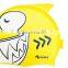 Silicone Fish Cartoon Swimming Caps for Kids