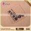 Custom thickness wording printing square acrylic coasters