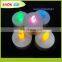 hot!flamless multi color led tealight candle