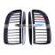 ABS  Front Grille M Color Gloss Black For BMW  E90 3 Series 2005-2007