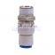 KSH rotary swivel joint straight for hose OD 4mm/6mm/8mm/10mm/12mm 360 rotation angle M5 1/8 1/4 3/8 air high speed rotary joint