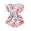 Toddler Boho Custom Printed Romper Girls Knitted Romper Jumpsuit Baby
