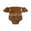 Girl Off Shoulder Romper Toddler Girl Bodysuit Wholesale Baby Clothes